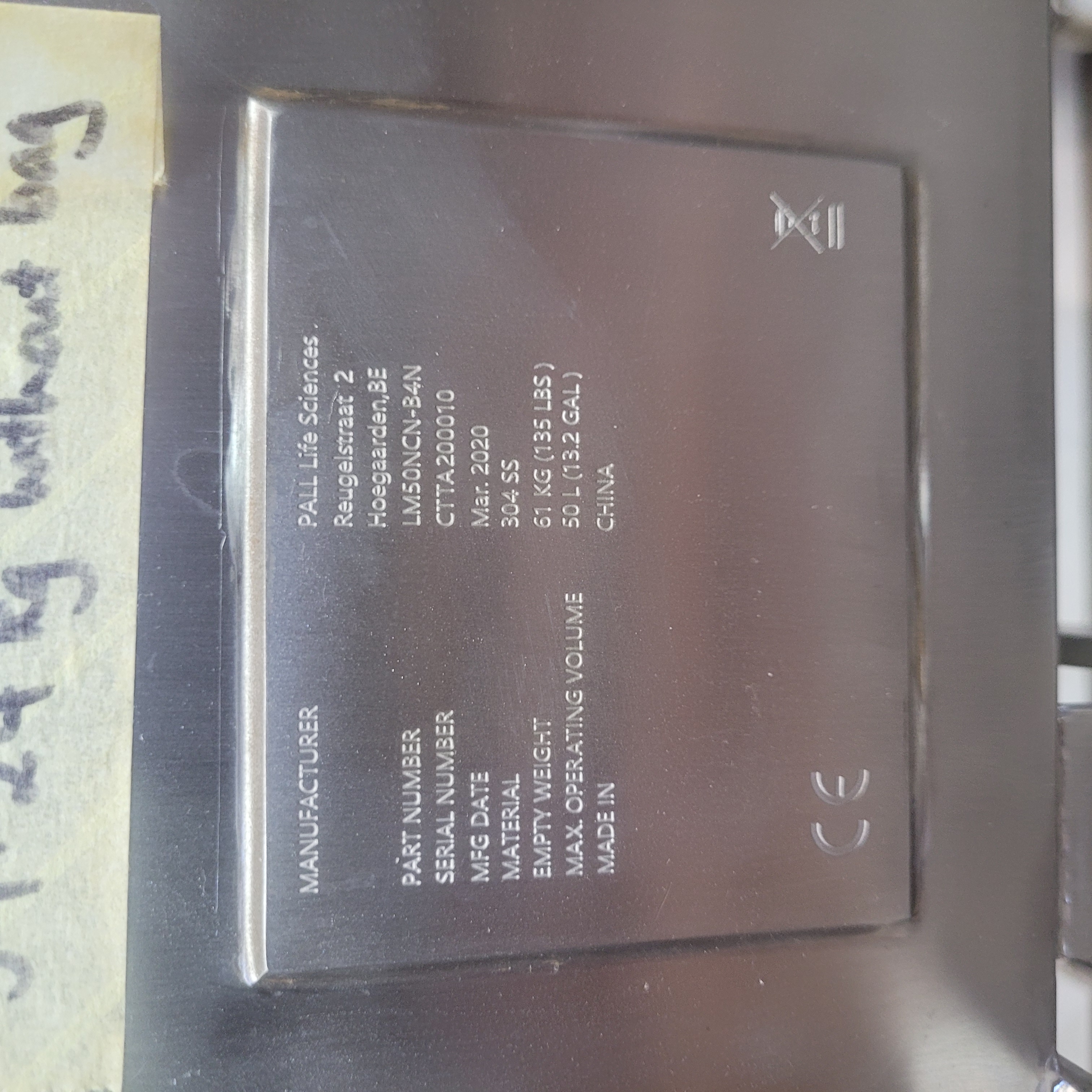 Used Pall Scientific lm50NCN-B4N