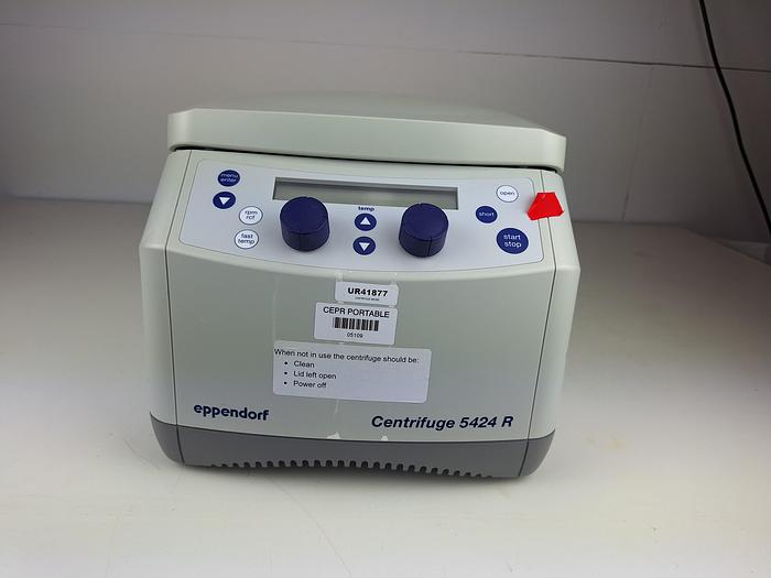 Used Eppendorf 5424 R Refrigerated Centrifuge