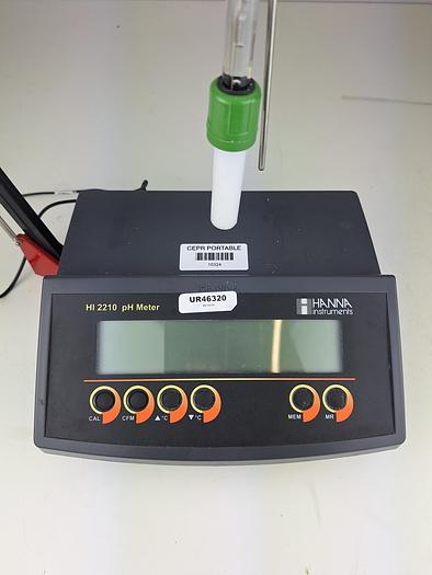 Used Hanna HI 2210 pH Meter