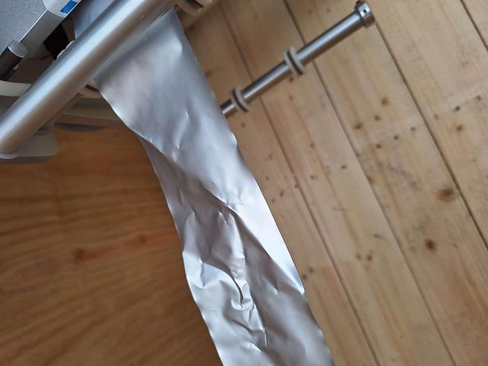 Used Quickpouch Automated Form-Fill Seal Packaging Machine with Videojet Dataflex Printer for Quickpouch Auto loader