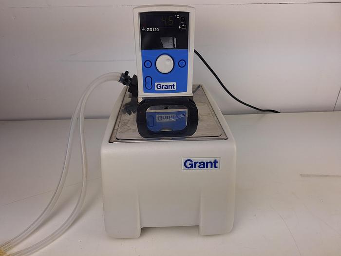 Used Grant GD120 Digital Stirred Water Bath and Circulator