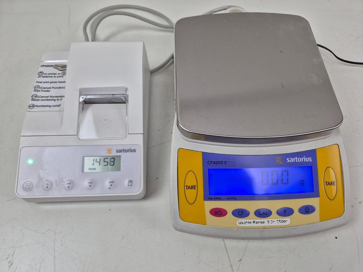 Used Sartorius Tare CP4202S Top Loading Balance