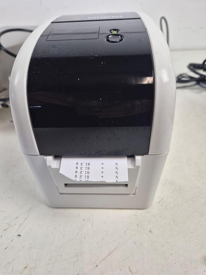 Used Sartorius Cubis MSE20201S Balance + YP30 Printer