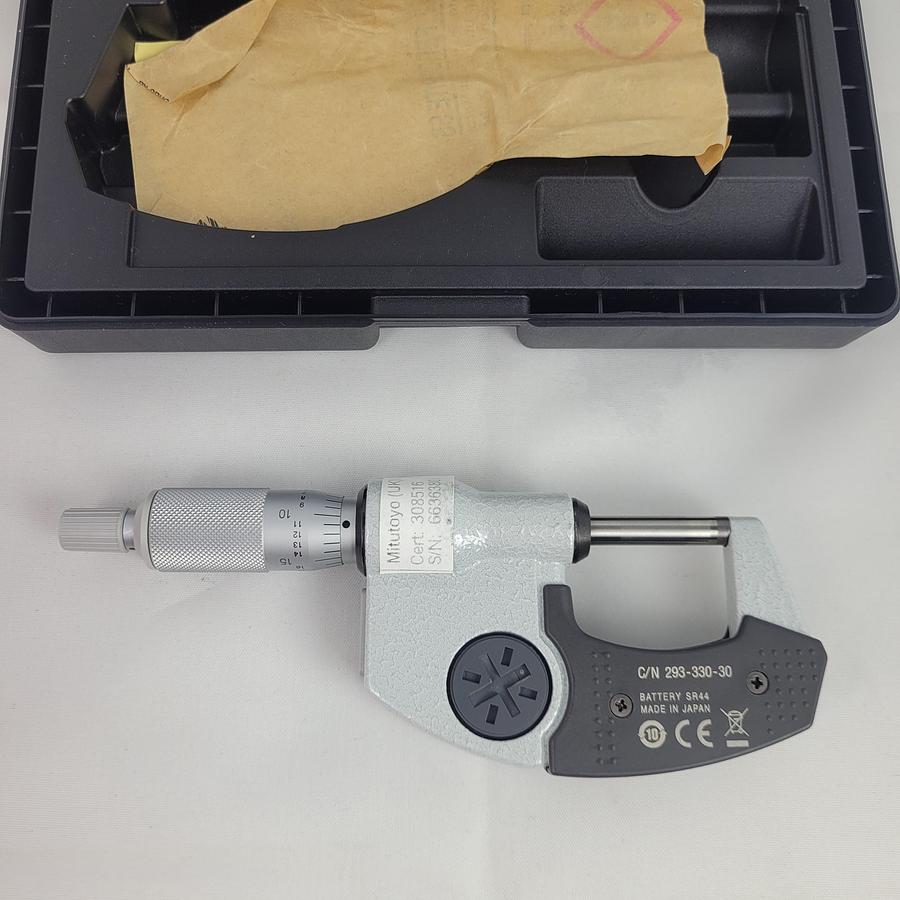 Used Mitutoyo IP65 External Micrometer