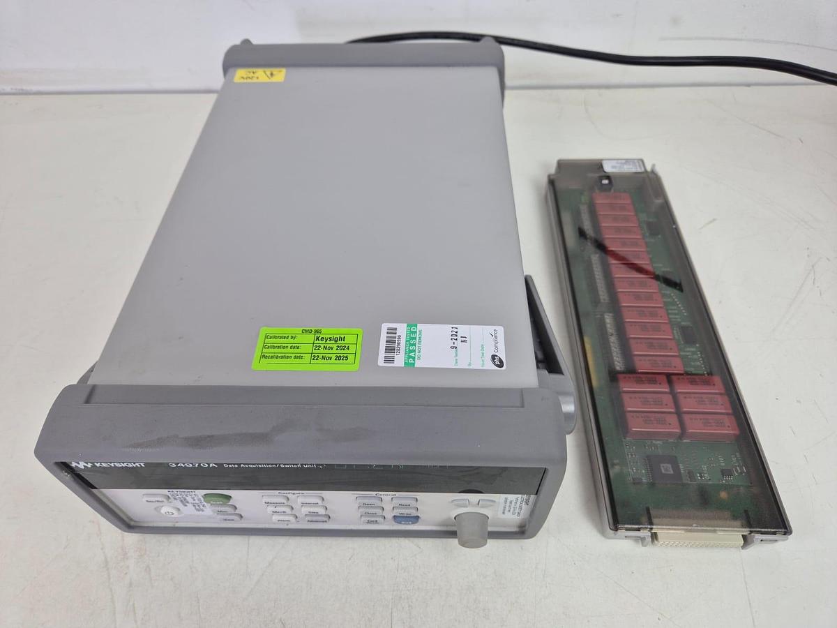 Used Agilent 34970a Data Loger Switch Unit