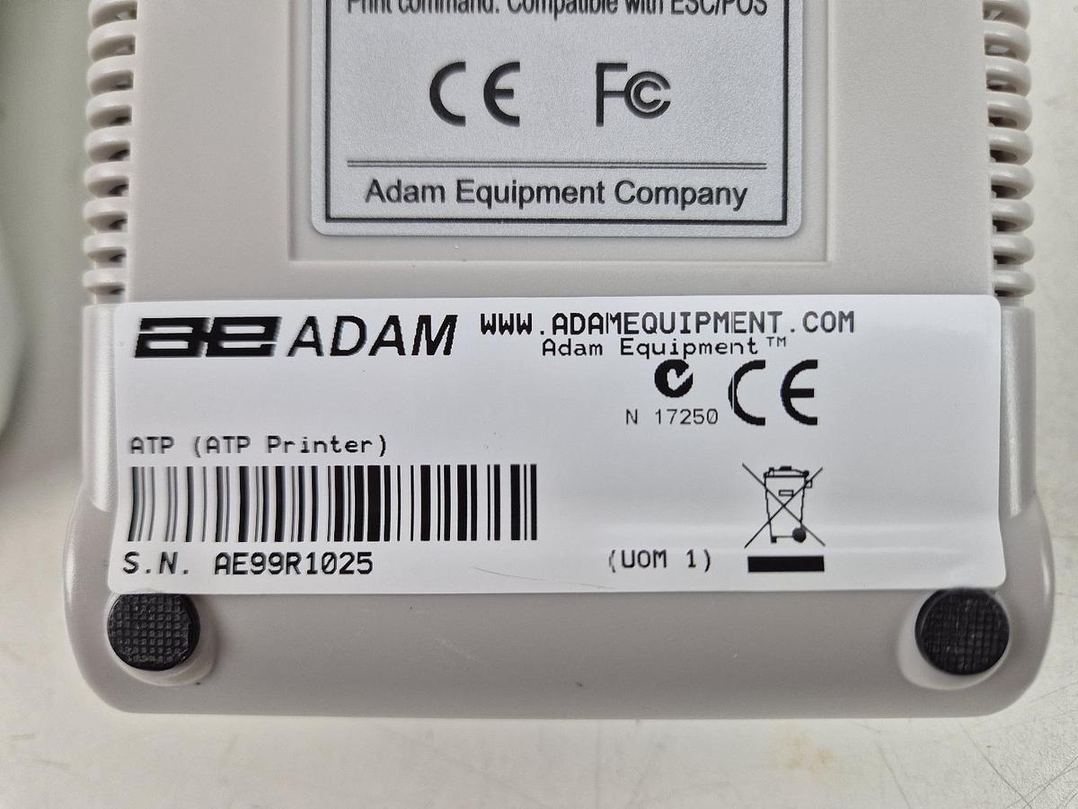 Used Adam Solent PW124 Analytical Balance + ATP Printer
