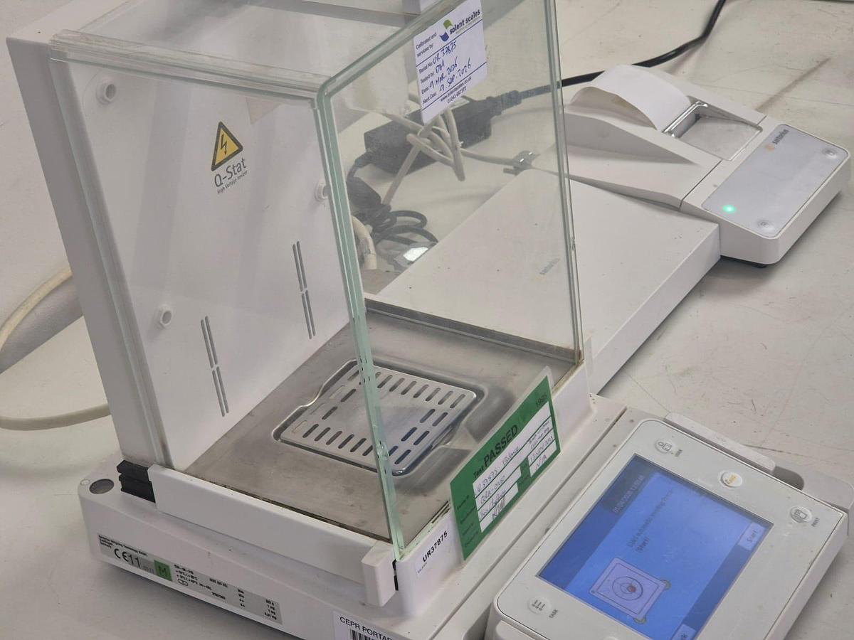 Used Sartorius MSA225S-1CE-D1 Solent Scales + Cubis MCA623S Printer