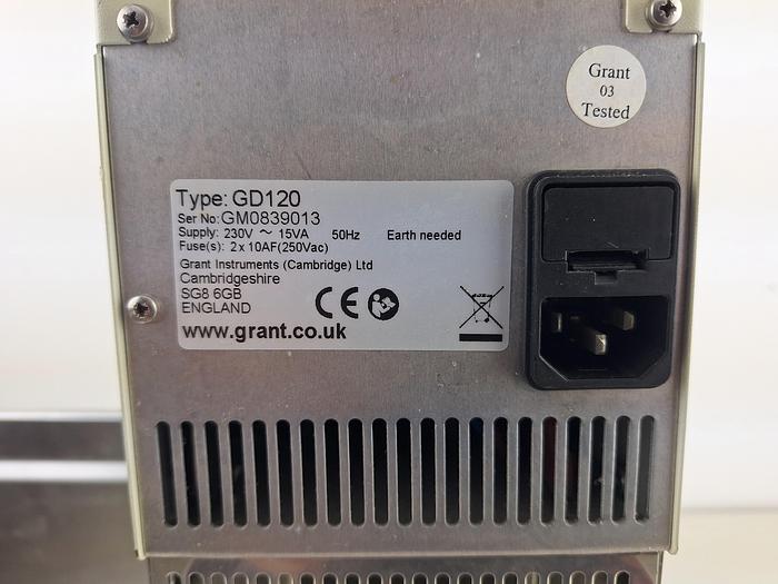 Used Grant GD120 Stirred Water Bath