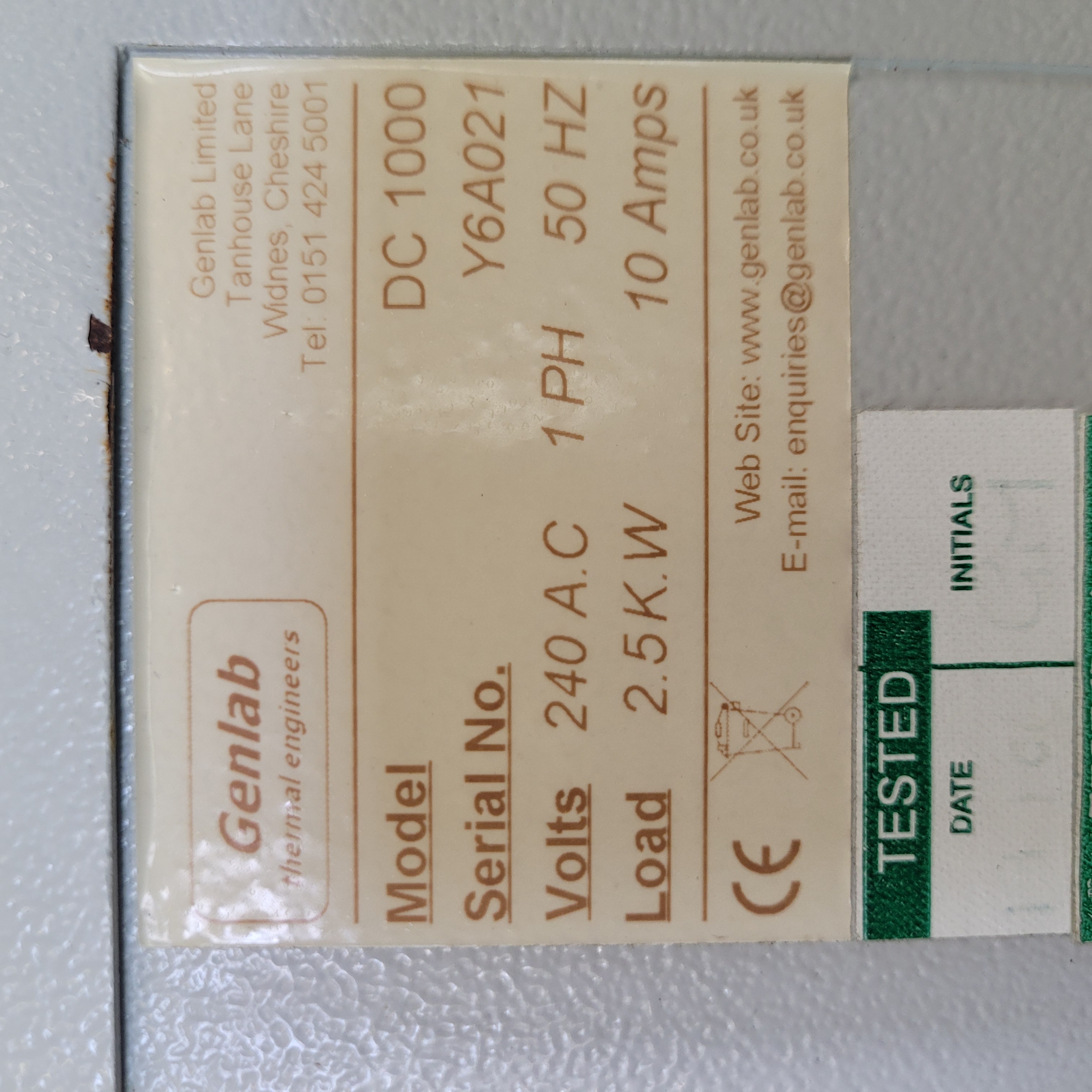 Used Genlab DC 1000