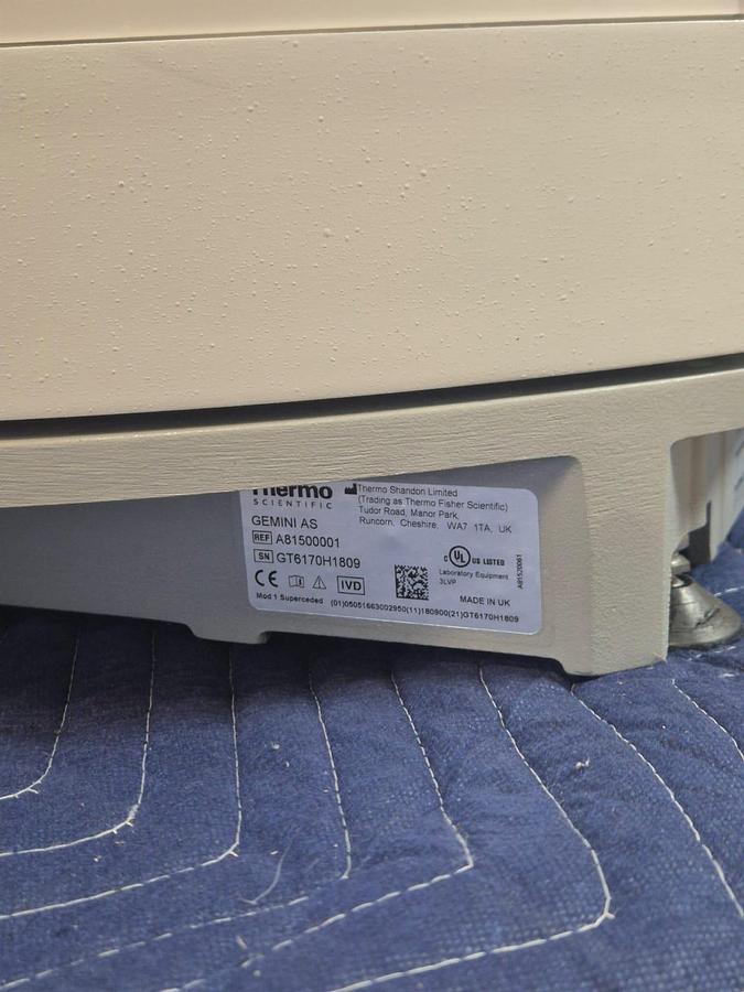 Used Thermo Scientific  A8150001 Gemini AS Heated Slide Stainer