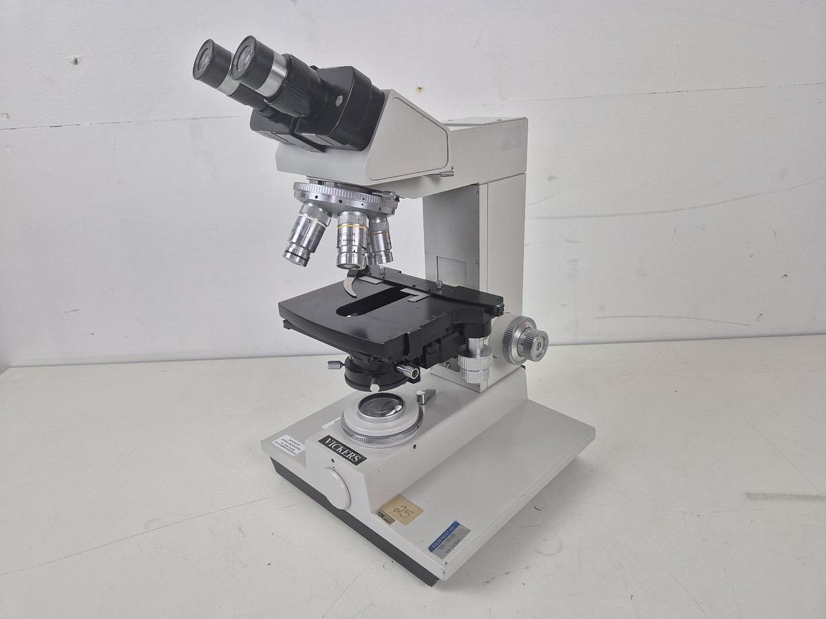 Used Vickers Microplan 10X Microscope