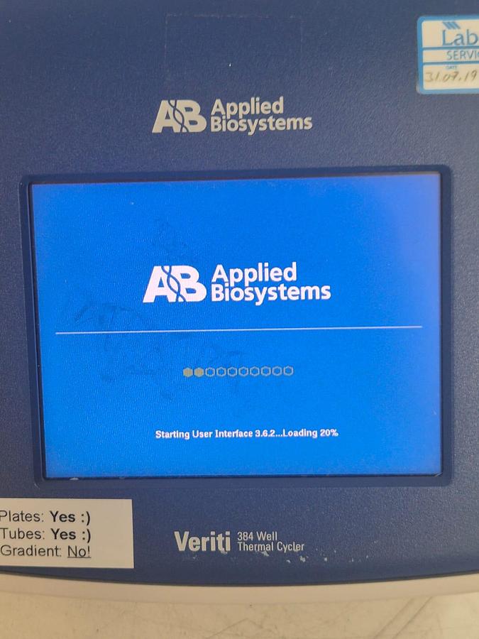 Used Applied Biosystems Verity 96-Well Thermal Cycler