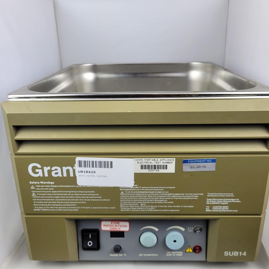 Used Grant Instruments SUB 14 Heated Unstirred Water Bath