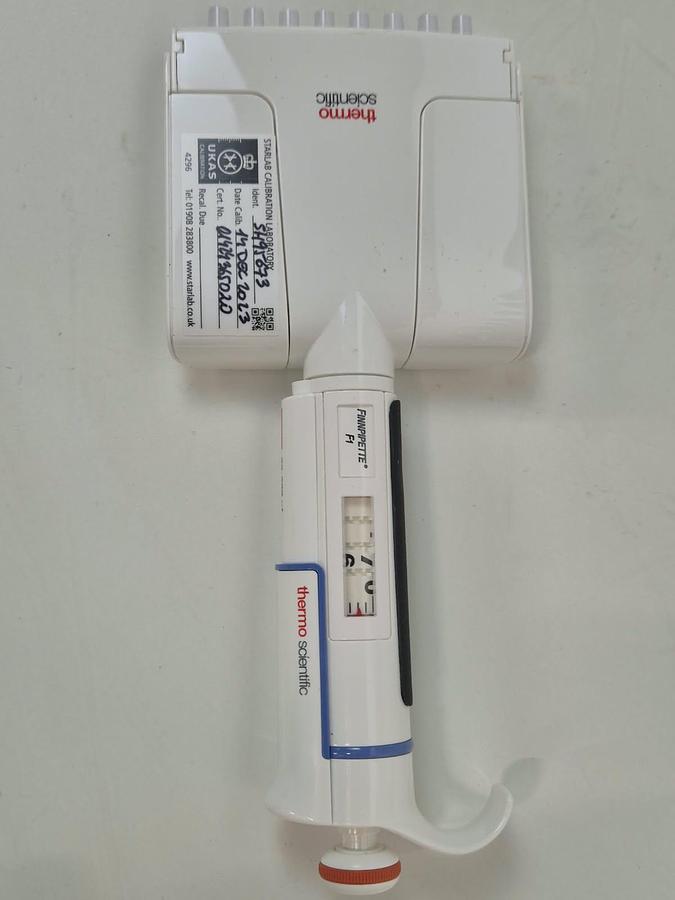 Used Finnpipette F 6 position pipett stand
