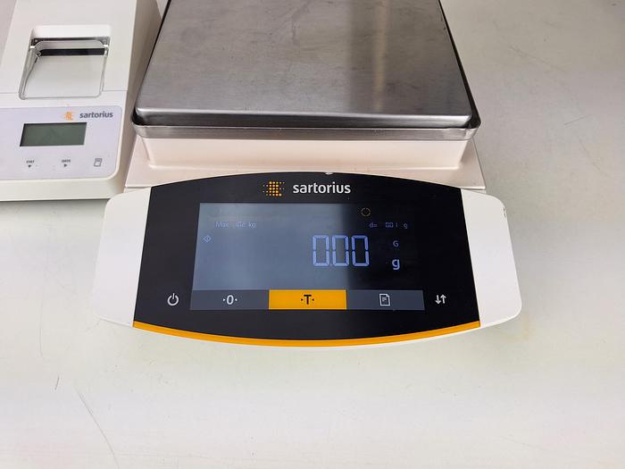 Used Sartorius Cubis MCE10202S-2S00-0 Balance with Printer