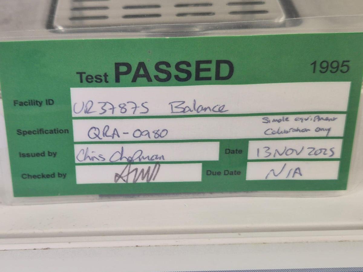 Used Sartorius MSA225S-1CE-D1 Solent Scales + Cubis MCA623S Printer