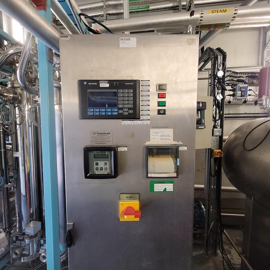 Used WFI generation and storage system