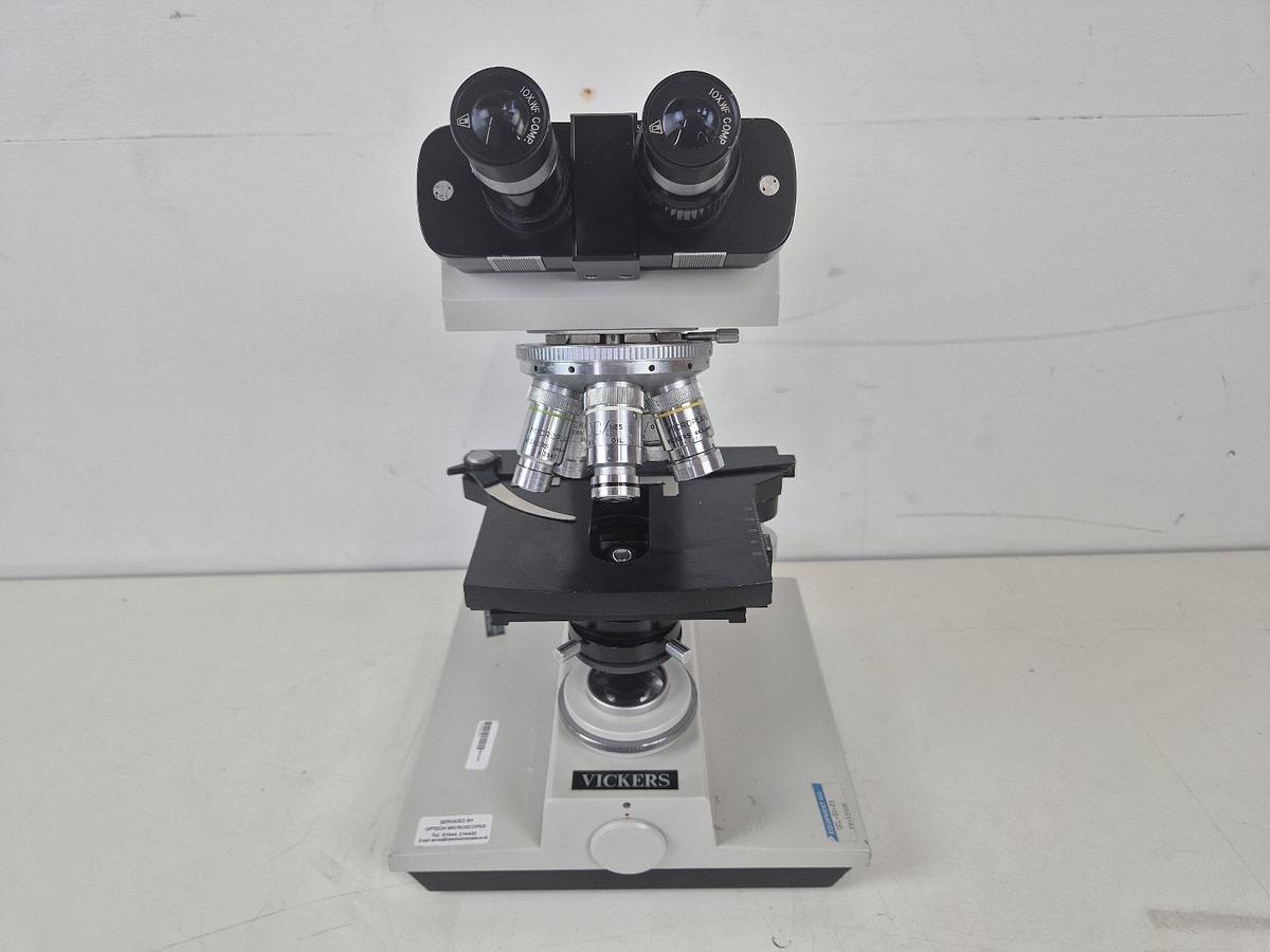 Used Vickers Microplan 10X Microscope