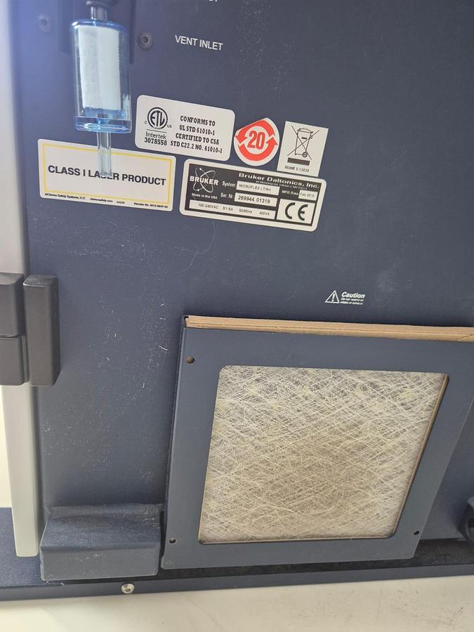 Used Bruker microflex spectrometer mass