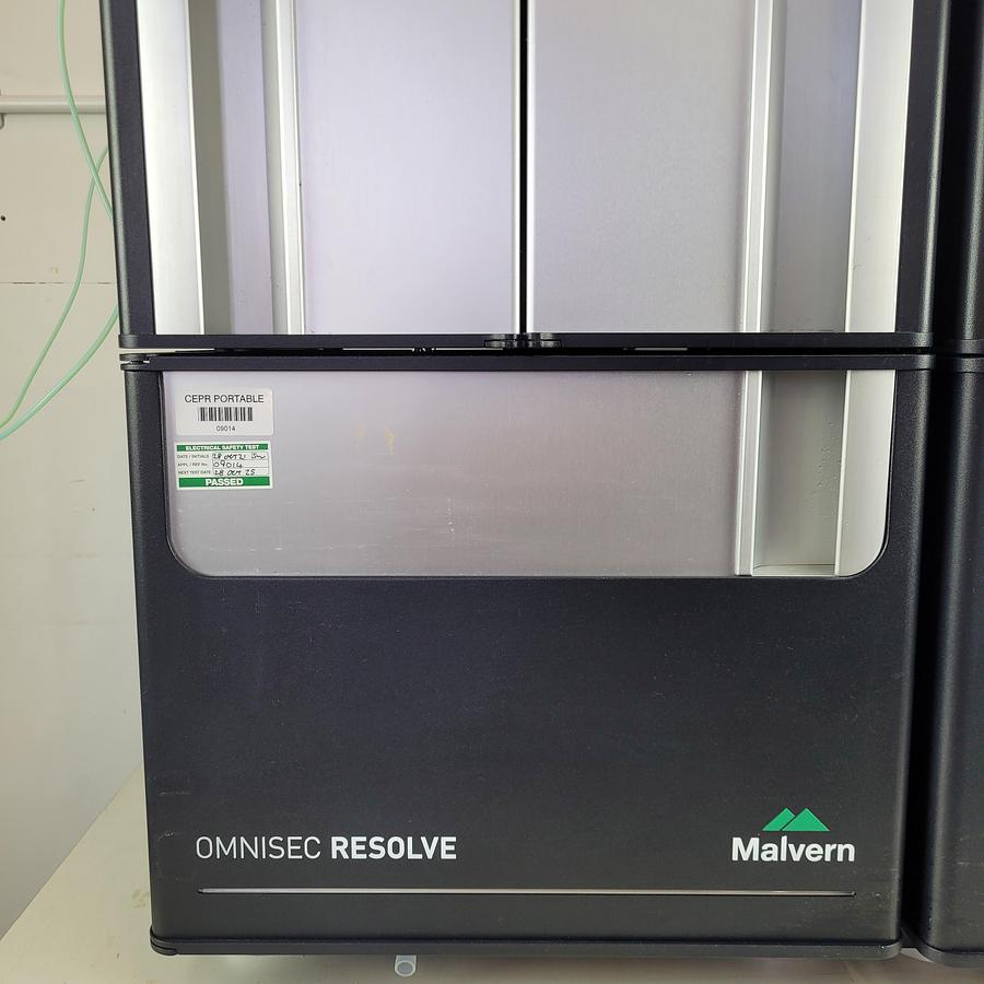 Used Malvern Omnisec CHR600 + CHR7100 Resolve & Reveal GPC/SEC System