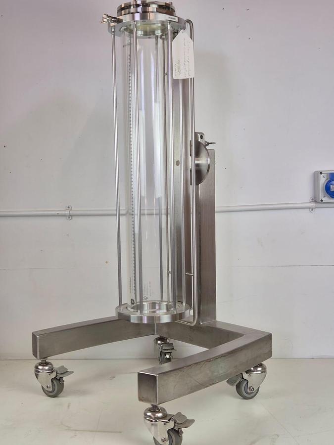Used GE Healthcare (now Cytiva) Axicrom 140/500 chromatography column