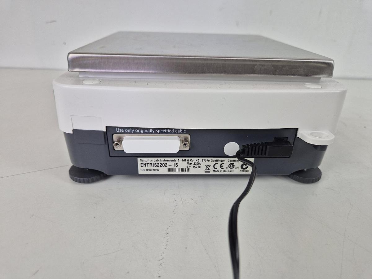 Used Sartorius Tare ENTRIS2202-1S Balance