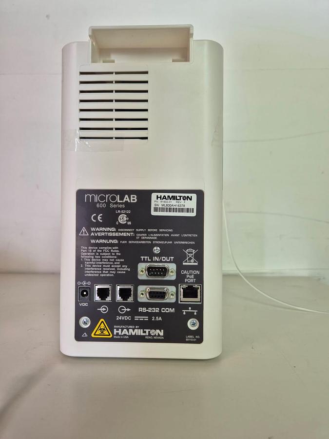 Used Hamilton Microlab 600 Series Dual Syringe Dispenser