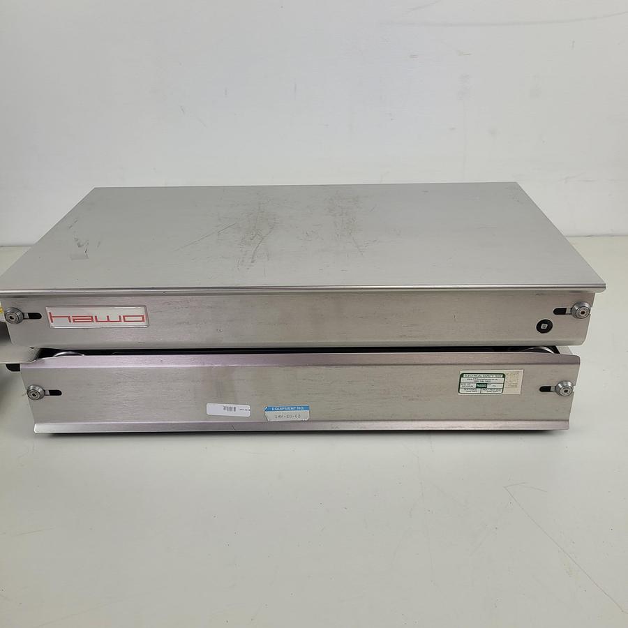 Used Hawo HM 500 DEL Rotary Heat Sealer