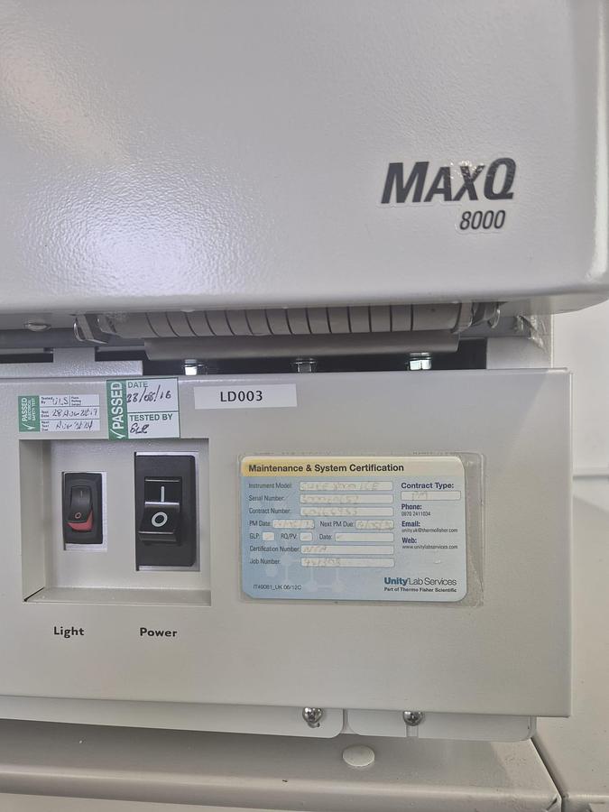 Used Thermo Scientific Max Q 8000 Incubator Stack