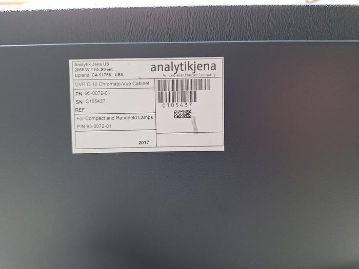 Used Analytikjena UVP Viewing Cabinet