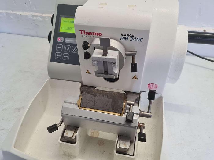 Used Thermo Scientific HM 340E Microtome