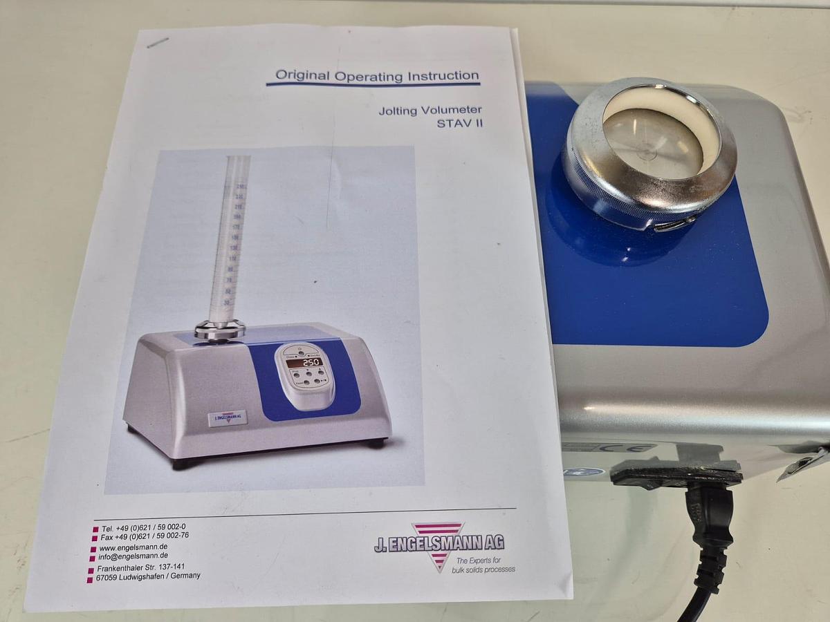 Used Englemann Jolting Volumeter STAV 11