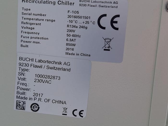 Used Buchi Rotavapor R-100 Rotary Evaporator System