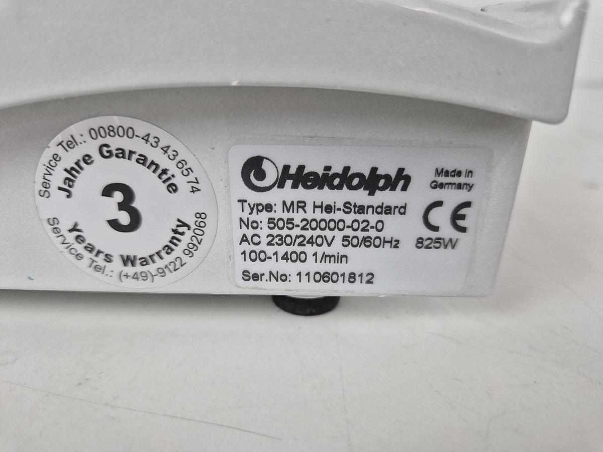 Used Heidolph MR Hei-standard Magnetic Hotplate Stirrer
