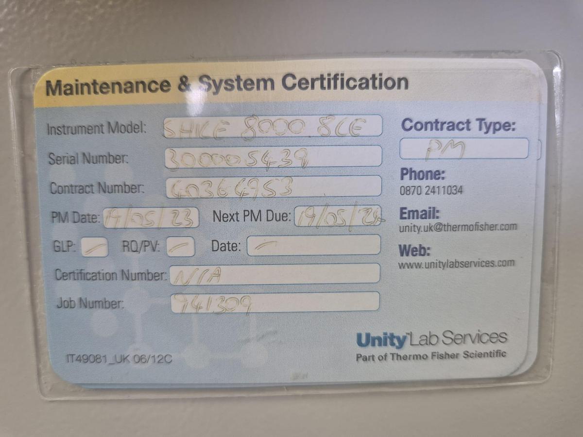 Used Thermo Scientific Max Q 8000 Incubator Stack