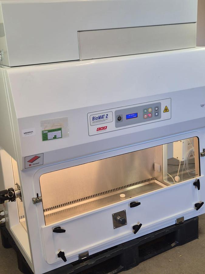 Used CAS Biomat 2 Microbiological Safety Cabinet