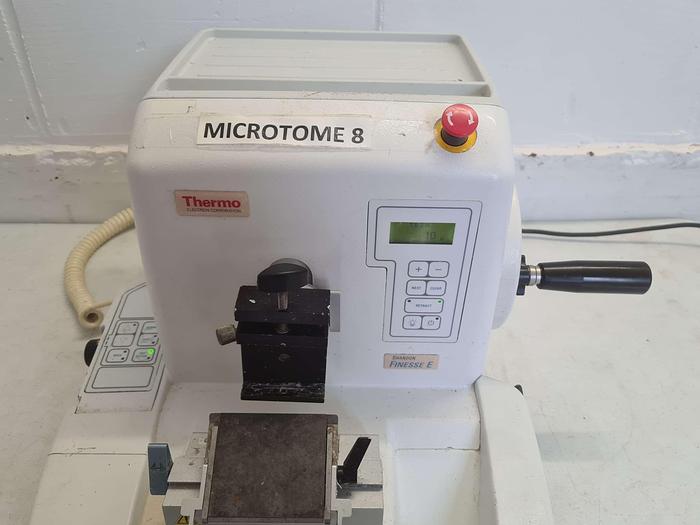 Used Thermo Electron Corporation Shandon Finesse E Microtome