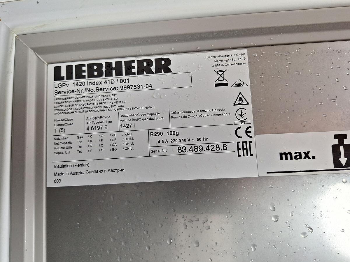 Used Liebherr Hausgerate LGPv 1420 Refrigerator