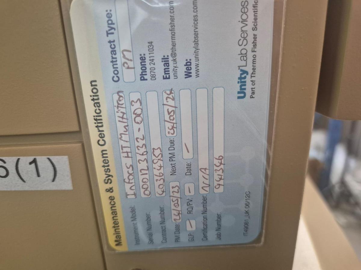 Used Infors HT Multitron Shaker