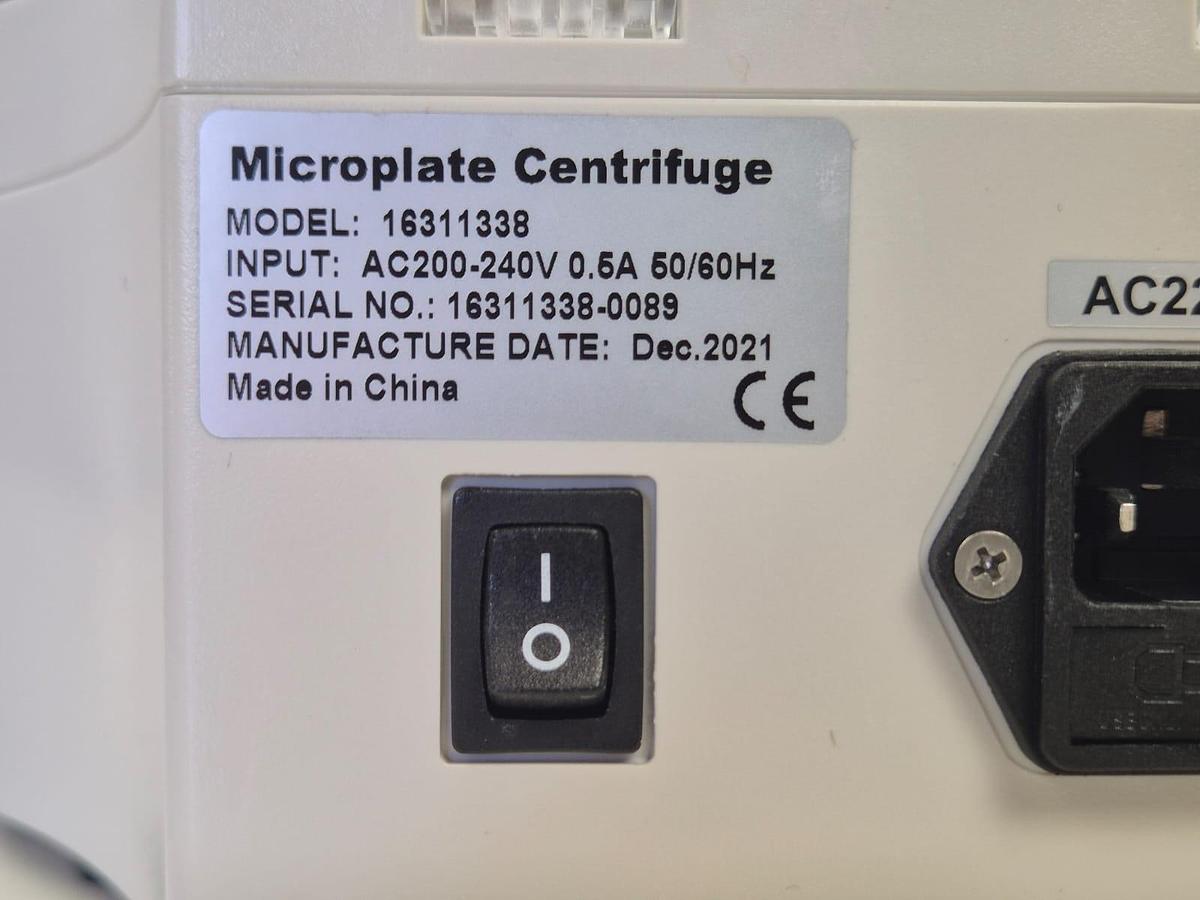 Used Fisherbrand Microplate Centrifuge 16311338