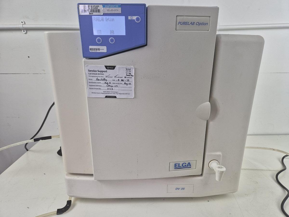 Used ELGA PURELAB DV 35 Storage reservoir docking vessel