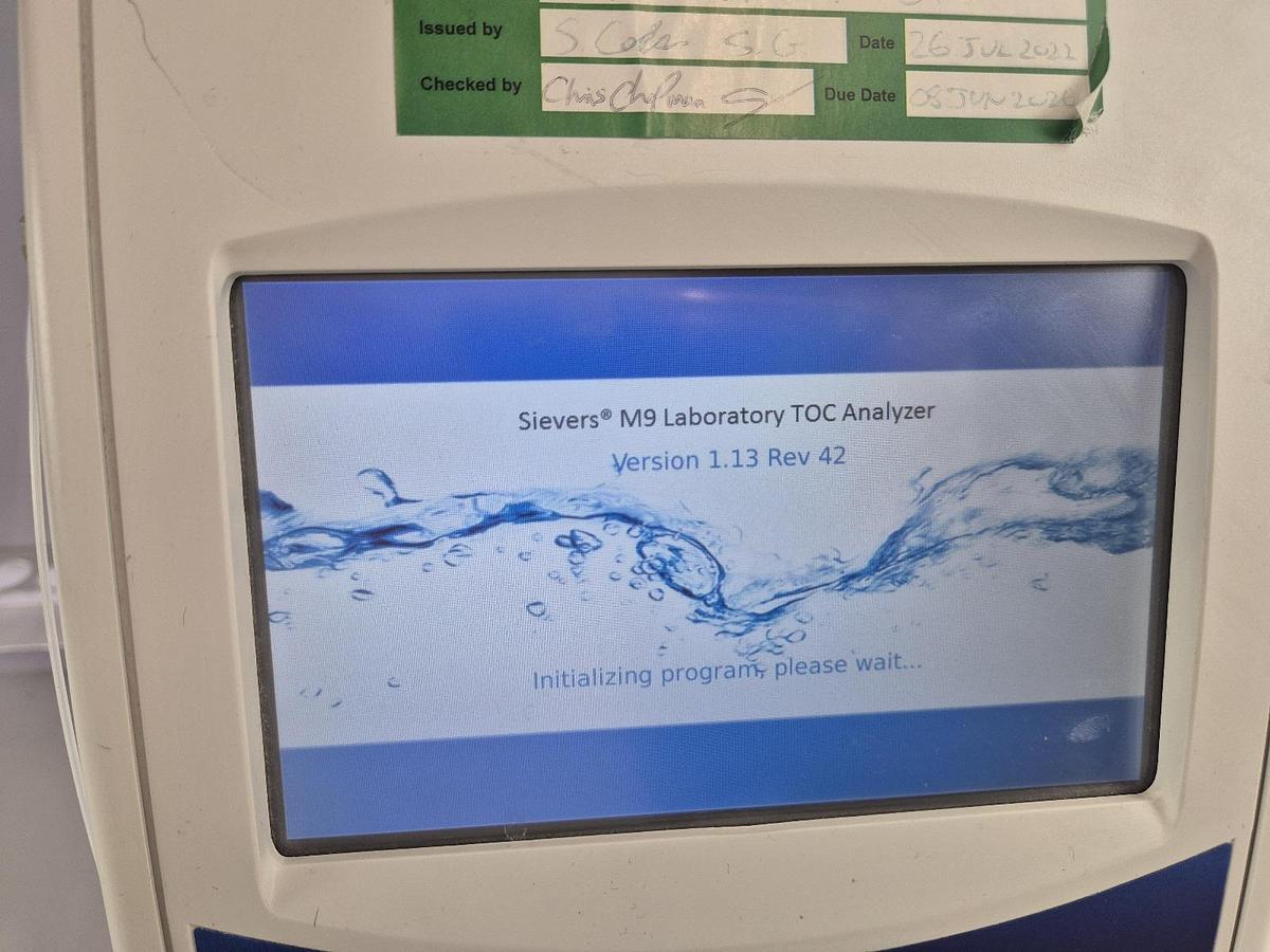 Used Sievers M9 TOC Analyser + Autosampler