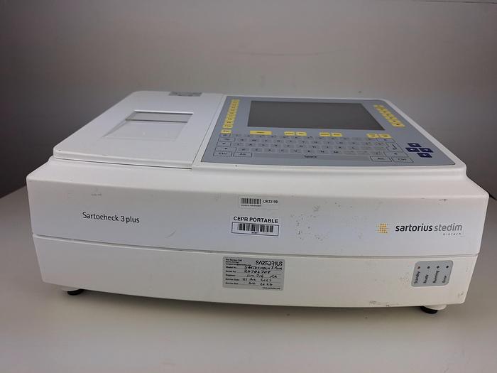 Used Sartorius Sartocheck 3 Plus Filter Integrity Tester