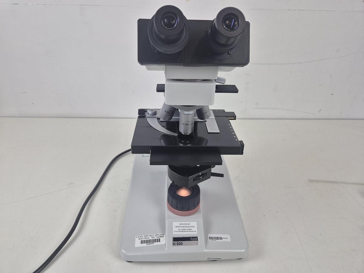 Used Hund Wetzlar H600/12 Microscope 