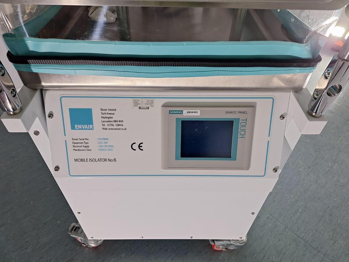 Used Envair ISO1 -304 Mobile Isolator
