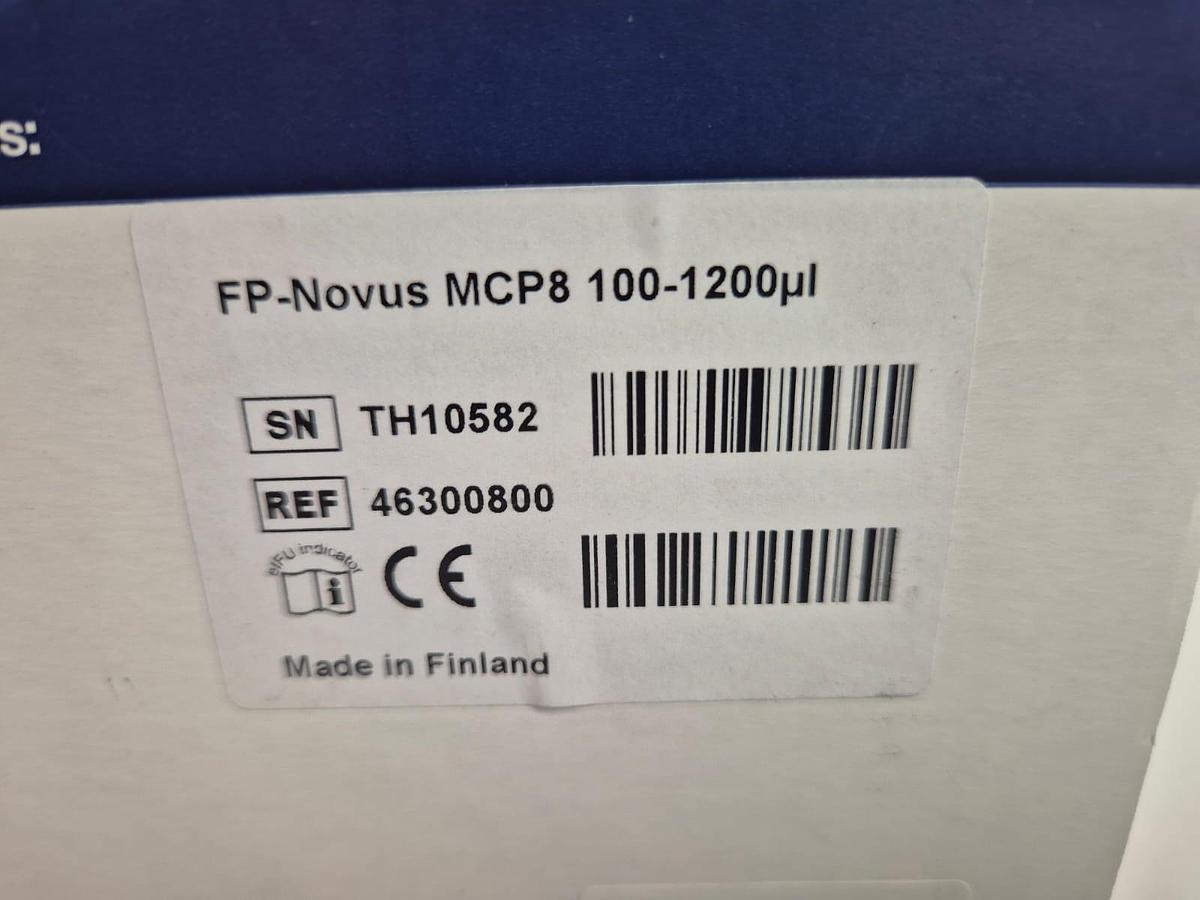 Used Thermo Scientific Finnpipette 8 Channel Novus MCP8 100-1200 µL