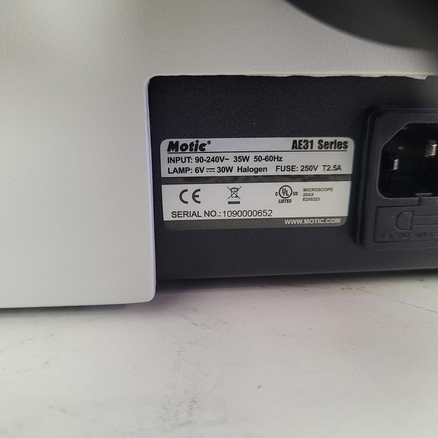 Used Motic AE31