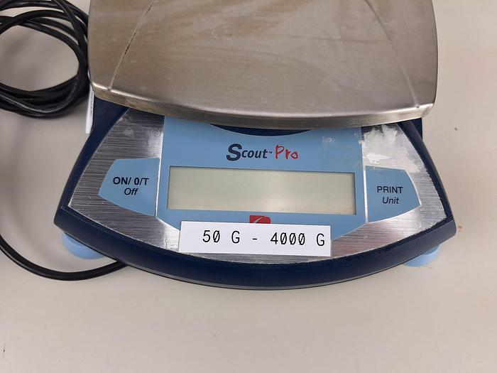 Used Ohaus Corporation Scout Pro Model: SP4001
