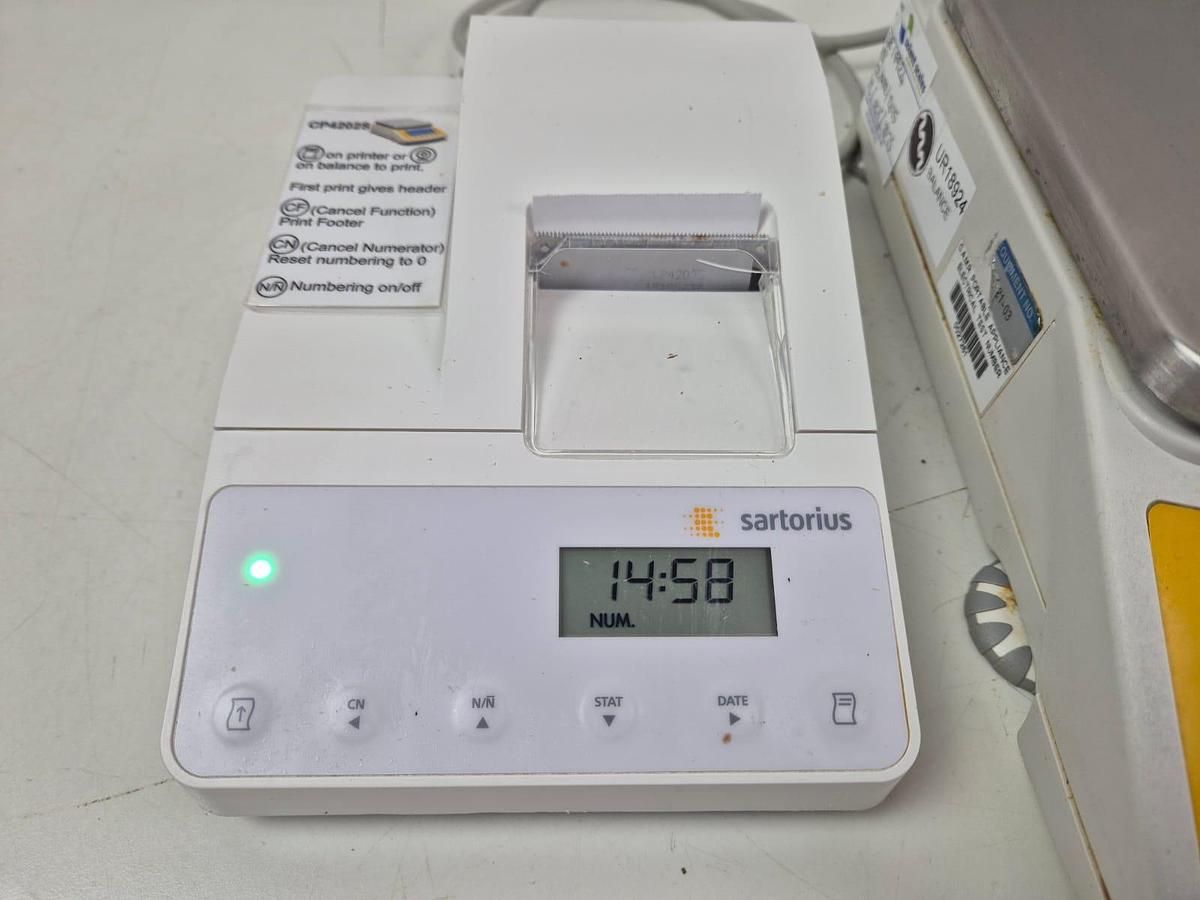 Used Sartorius Tare CP4202S Top Loading Balance