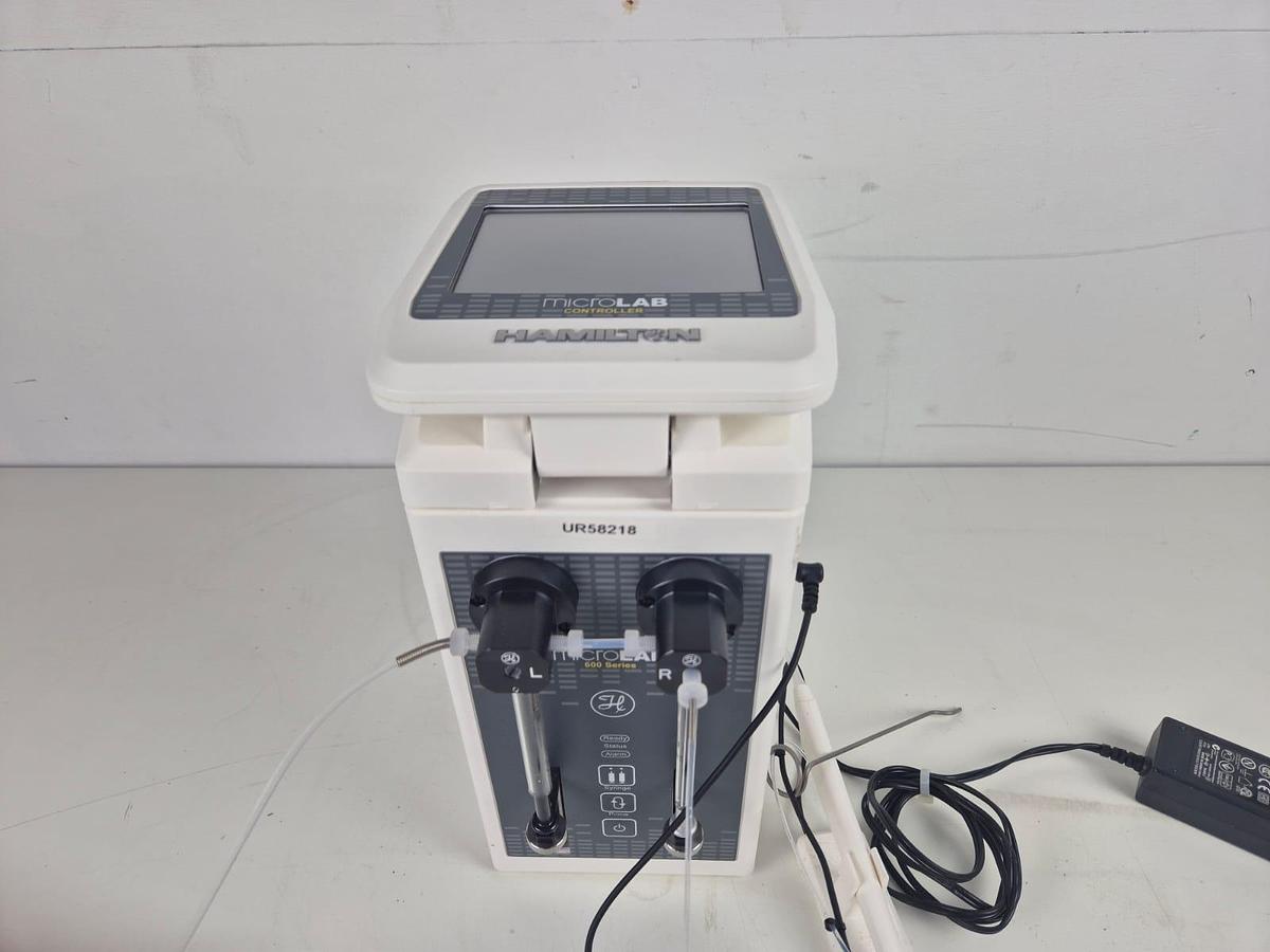 Used Hamilton Microlab 600 Series Dual Syringe Dispenser